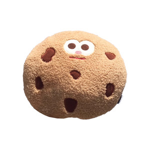 Cookie biscuits smiling face cute plush hanging neck bag funny expression headphones bag card bag storage coin purse gift Cookie biscuits smiling face cute plush hanging neck bag funny expression headphones bag card bag storage coin purse gift