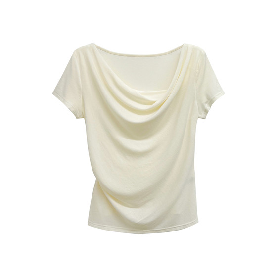 Mimizi slightly fat large size fat mm fashionable temperament youthful unique slanted shoulder neck slim short-sleeved T-shirt
Mimizi slightly fat large size fat mm fashionable temperament youthful unique slanted shoulder neck slim short-sleeved T-shirt