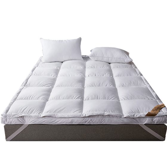 Ji Peninsula five-star hotel 95% white goose down soft mattress Class A double-layer down mattress home thermal pad 
Ji Peninsula five-star hotel 95% white goose down soft mattress Class A double-layer down mattress home thermal pad