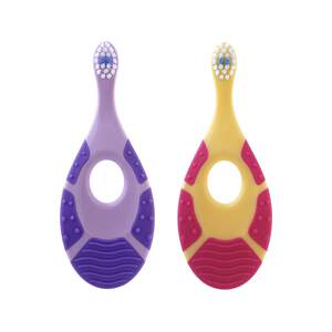 Norwegian Jordan imported 0-12 years old segments infant children divide toothbrush soft hair 4 mouth cleaning Norwegian Jordan imported 0-12 years old segments infant children divide toothbrush soft hair 4 mouth cleaning