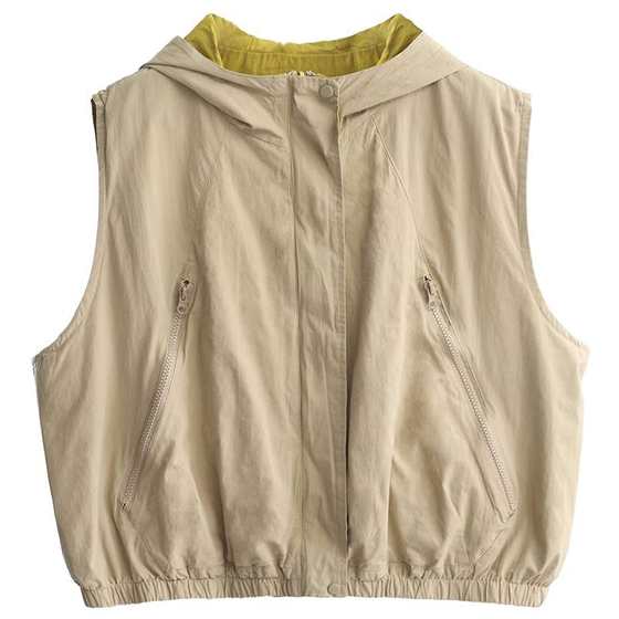 Celeros cotton age-reducing all-cotton double-sided color-blocking vest ~ 2025 spring clothing new style casual and versatile hooded horse clip jacket
Celeros cotton age-reducing all-cotton double-sided color-blocking vest ~ 2025 spring clothing new style casual and versatile hooded horse clip jacket