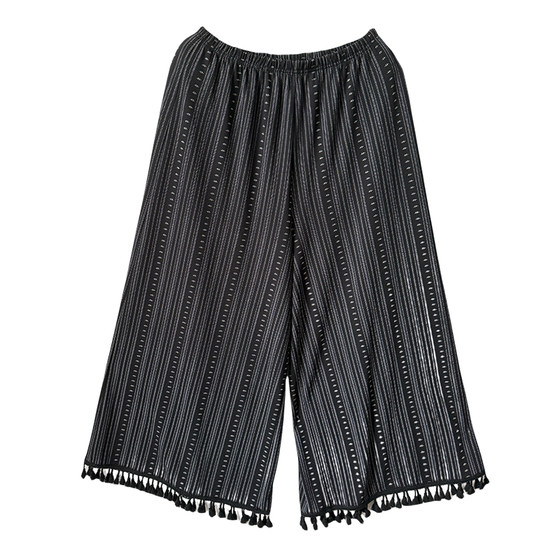Extra large size tassel wide-leg pants skirt for women with high waist slim and loose drape 200*0.5kg long pants fat mm casual skirt pants
Extra large size tassel wide-leg pants skirt for women with high waist slim and loose drape 200*0.5kg long pants fat mm casual skirt pants