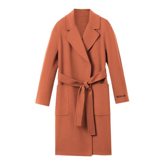 Langzi pure wool mid-length double-sided woolen coat for women 2024 winter new style high-end woolen coat
Langzi pure wool mid-length double-sided woolen coat for women 2024 winter new style high-end woolen coat