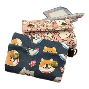 2025 new wallet card bag integrated women's large capacity cash cute canvas hellokitty cartoon coin wallet 
2025 new wallet card bag integrated women's large capacity cash cute canvas hellokitty cartoon coin wallet