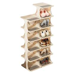 Simple shoe rack does not take up space and saves space Simple shoe rack does not take up space and saves space