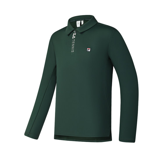 FILA official men's knitted long-sleeved POLO shirt 2025 spring new tennis sports base top
FILA official men's knitted long-sleeved POLO shirt 2025 spring new tennis sports base top