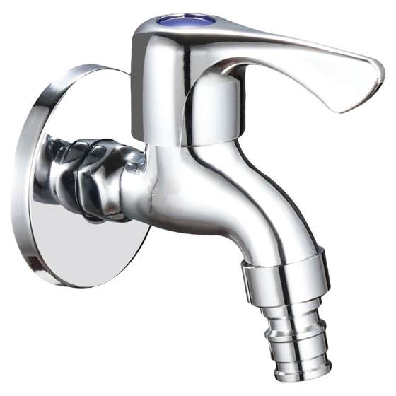 Fully automatic washing machine special faucet buckle joint full copper one in two out 4 minutes mop pool lengthening tap Fully automatic washing machine special faucet buckle joint full copper one in two out 4 minutes mop pool lengthening tap
