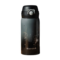 Wang Yibo's same cup with bear twelve constellations insulated cup mini adult cup primary school student water cup portable direct drinking cup Wang Yibo's same cup with bear twelve constellations insulated cup mini adult cup primary school student water cup portable direct drinking cup
