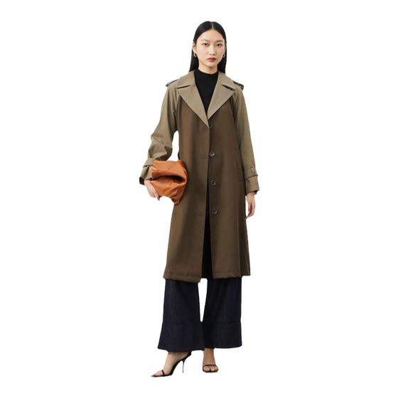 Vero Moda Outlet Trench Coat Women's Early Autumn Clearance Lapel H-style waist-closing simple temperament commuting popular
Vero Moda Outlet Trench Coat Women's Early Autumn Clearance Lapel H-style waist-closing simple temperament commuting popular
