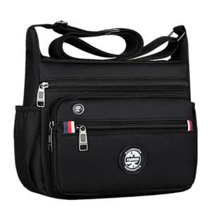 Oxford cloth horizontal large -capacity student backpack nylon men's shoulder bag casual mesengers bag men's bag canvas Oxford cloth horizontal large -capacity student backpack nylon men's shoulder bag casual mesengers bag men's bag canvas