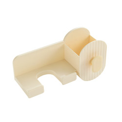 Cream-windrying hair dryer rack upgradeable wrap-around Cream-windrying hair dryer rack upgradeable wrap-around