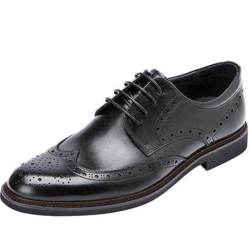 Belle Brock Men's Leather Shoes Brown Cowhide Derby 89183am9