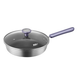 Supor titanium uncoated pan for home use non-stick Supor titanium uncoated pan for home use non-stick