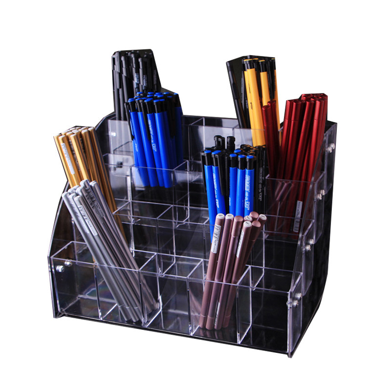 Menglan Acrylic Pen Holder Multifunctional Display Stand