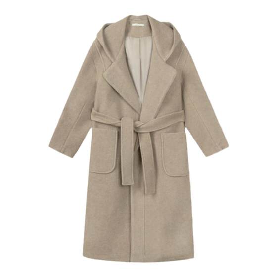 RESIMPLE simple woolen coat for women long loose Korean lapel coat overcoat autumn and winter 1188 women's clothing 
RESIMPLE simple woolen coat for women long loose Korean lapel coat overcoat autumn and winter 1188 women's clothing