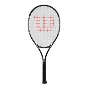 Wilson official tennis racket shock absorption lightweight large slap surface aluminum alloy men and women beginners small black shot 
Wilson official tennis racket shock absorption lightweight large slap surface aluminum alloy men and women beginners small black shot