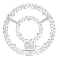 Round magnetic suction super bright three-color light-changing energy-saving lamp plate Round magnetic suction super bright three-color light-changing energy-saving lamp plate