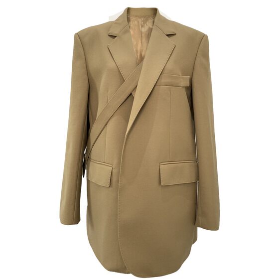 Khaki blazer for women in 2025 Spring and Autumn New Small Casual Professional Clothes High-end Suit Khaki blazer for women in 2025 Spring and Autumn New Small Casual Professional Clothes High-end Suit