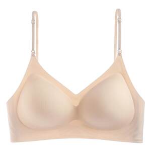 Special underwear for cheongsam for neck cheongsam women's small breasts gathered together to show large invisible and traceless beautiful back integrated sling sexy bra 
Special underwear for cheongsam for neck cheongsam women's small breasts gathered together to show large invisible and traceless beautiful back integrated sling sexy bra