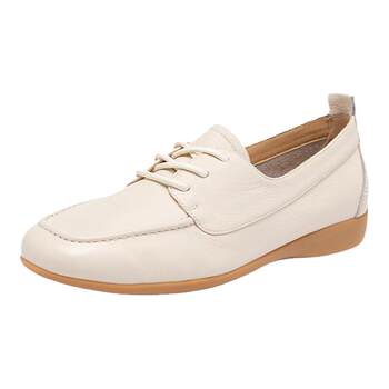 Lace-up flat shoes red dragonfly commuting Lace-up flat shoes red dragonfly commuting