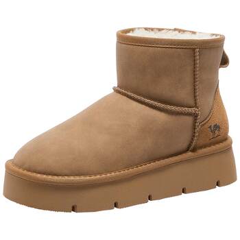 Camel/Camel plus velvet thick bottom snow boots
 Camel/Camel plus velvet thick bottom snow boots