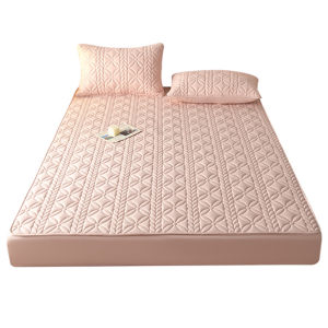 Class A quilted bed sheets, bed covers, waterproof urine-isolating mattresses, four-season universal protective cover, 2025 new sheet sets 4 
Class A quilted bed sheets, bed covers, waterproof urine-isolating mattresses, four-season universal protective cover, 2025 new sheet sets 4