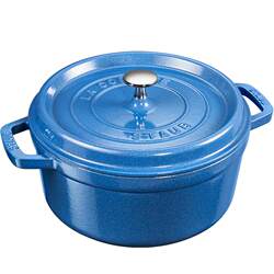 Multiple sizes of enamel pot staub available Multiple sizes of enamel pot staub available