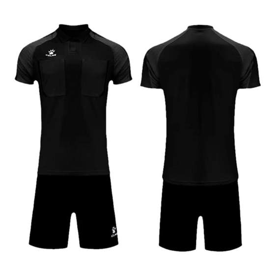 KELME Karme sweat-absorbent and breathable football referee suit professional competition shorts for men and women can be customized
KELME Karme sweat-absorbent and breathable football referee suit professional competition shorts for men and women can be customized