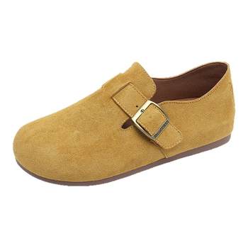 Human-born Birken shoes women's shoes lightweight soft sole bag head single shoes Human-born Birken shoes women's shoes lightweight soft sole bag head single shoes