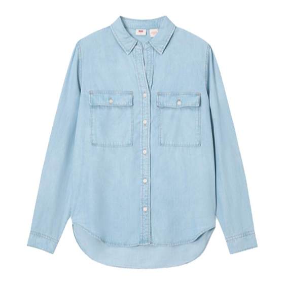 The same style of the mall, Levi's women's American retro leisel loose lapel denim shirt 001BO
The same style of the mall, Levi's women's American retro leisel loose lapel denim shirt 001BO