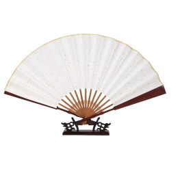 Rice paper folding fan blank DIY calligraphy inscription painting fan Rice paper folding fan blank DIY calligraphy inscription painting fan