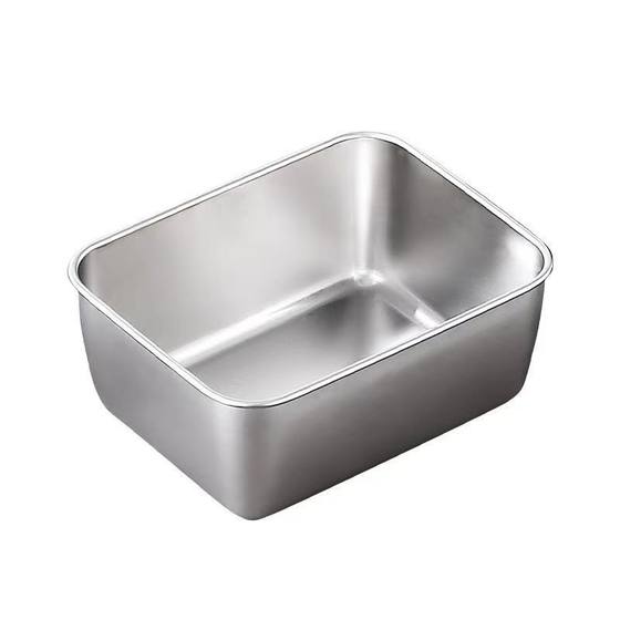 304 stainless steel fresh-keeping box food grade lunch box refrigerator winter sealed fruit box bento box insulation meal
304 stainless steel fresh-keeping box food grade lunch box refrigerator winter sealed fruit box bento box insulation meal