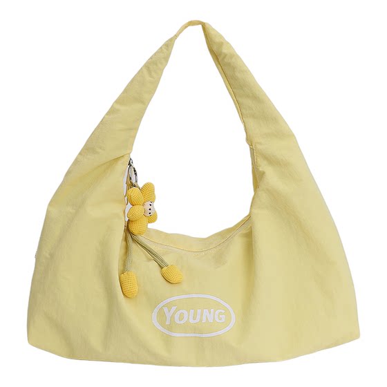 Japanese ins creamy yellow cute sweet college student shopping bag large capacity shoulder bag women tote travel bag
Japanese ins creamy yellow cute sweet college student shopping bag large capacity shoulder bag women tote travel bag