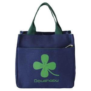 Work canvas handbag for women with handbag cute commuter four-leaf clover tote bag going shopping mom bag 
Work canvas handbag for women with handbag cute commuter four-leaf clover tote bag going shopping mom bag