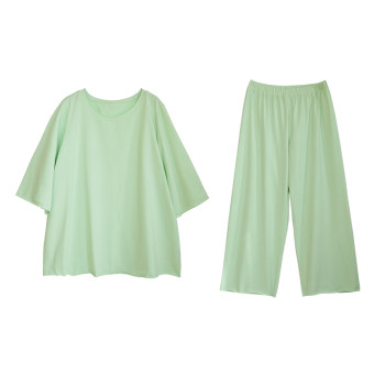 Muzi ideal fat mm large size lazy style pajamas set
 Muzi ideal fat mm large size lazy style pajamas set