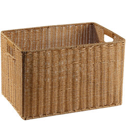 Kens storage basket imitation rattan large size Kens storage basket imitation rattan large size
