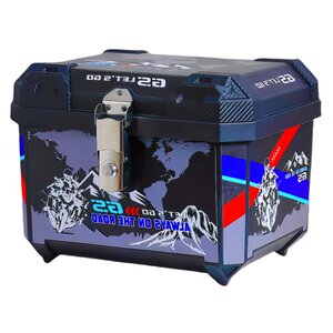Electric vehicle trunk, scooter trunk, 45L large-capacity takeaway box, battery car storage box, tool box 
Electric vehicle trunk, scooter trunk, 45L large-capacity takeaway box, battery car storage box, tool box