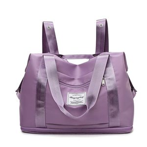 Large -capacity hand -shoulder travel bag female short -distance luggage bag folding and light, waterproof tourism, to be produced Large -capacity hand -shoulder travel bag female short -distance luggage bag folding and light, waterproof tourism, to be produced