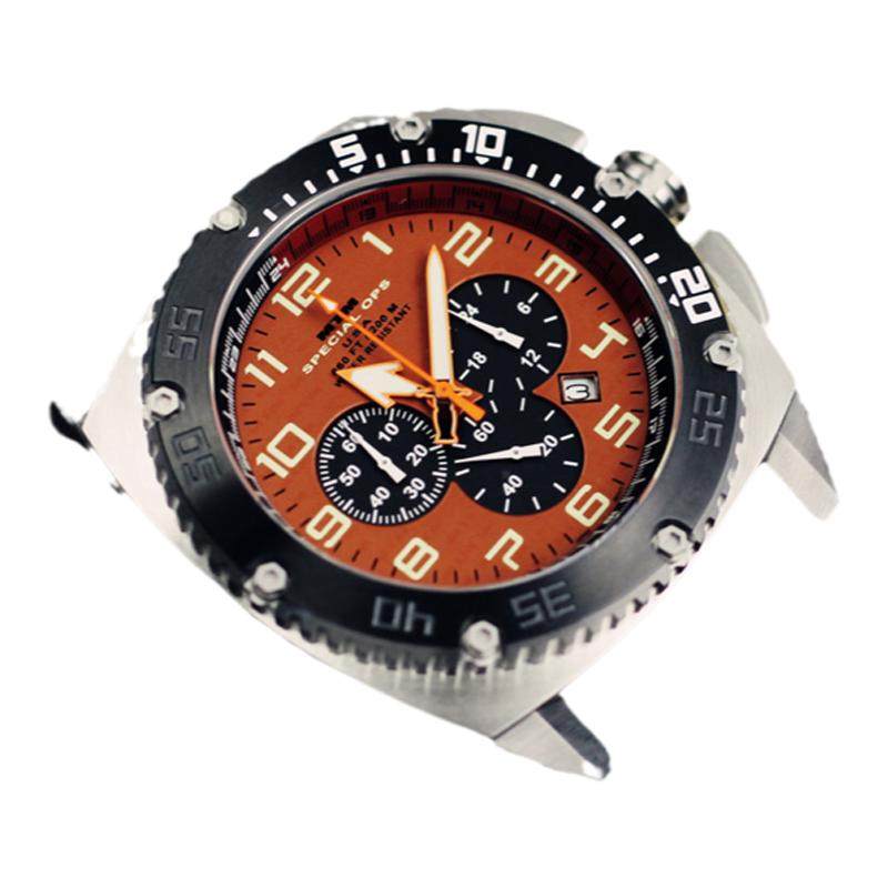 MTM爱国者石英表多功能男士运动计时多表盘战术军表200M防水盖隐