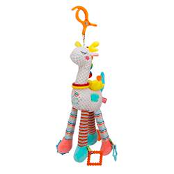 Stroller pendant 0-1 year old baby rattle plush bed bell bed hanging safety seat soothing toys 3-6 months Stroller pendant 0-1 year old baby rattle plush bed bell bed hanging safety seat soothing toys 3-6 months