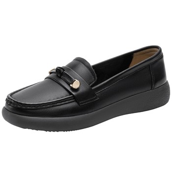 Aokang women's shoes 2025 autumn soft shoes genuine leather mother's shoes comfortable lazy shoes commuting flat bottom 
Aokang women's shoes 2025 autumn soft shoes genuine leather mother's shoes comfortable lazy shoes commuting flat bottom