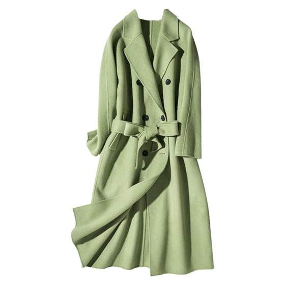 Large size autumn and winter double-sided wool coat mid-length 200*0.5kg woolen coat for women, cashmere fat mm high-end and slim
Large size autumn and winter double-sided wool coat mid-length 200*0.5kg woolen coat for women, cashmere fat mm high-end and slim