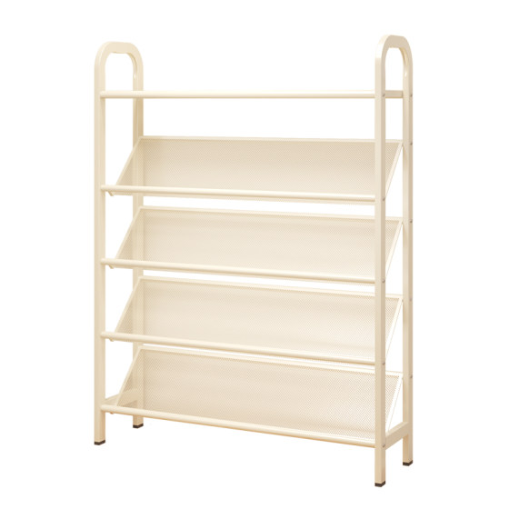 Ultra -narrow shoe rack home door Multi -layer iron indoor creative bookshelves simply storage saving space new shelf Ultra -narrow shoe rack home door Multi -layer iron indoor creative bookshelves simply storage saving space new shelf