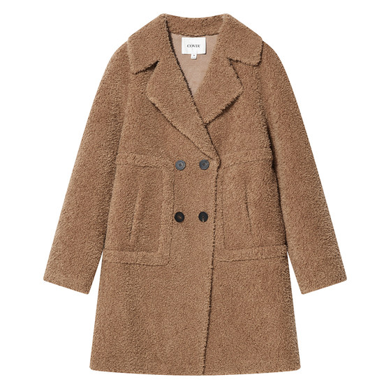 COVERINS 2024 winter new 100% wool pellet fleece coat for women mid-length jacket
COVERINS 2024 winter new 100% wool pellet fleece coat for women mid-length jacket