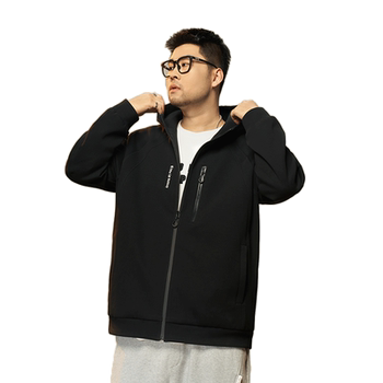 Heijing large size men's fashionable sports sweatshirt jacket Heijing large size men's fashionable sports sweatshirt jacket