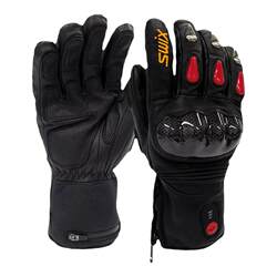 Competitive skiing and snowboarding gloves genuine leather protective shell warm Competitive skiing and snowboarding gloves genuine leather protective shell warm