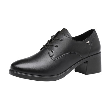 High heel leather shoes red dragonfly small leather shoes thick heel High heel leather shoes red dragonfly small leather shoes thick heel