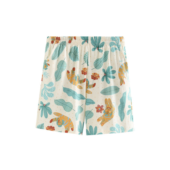 Fenten pure cotton pajama pants for women in summer thin style can be worn on the outside of the beach pants for five-point shorts casual home pants
Fenten pure cotton pajama pants for women in summer thin style can be worn on the outside of the beach pants for five-point shorts casual home pants