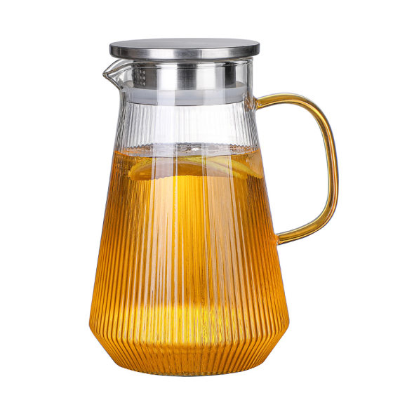 High temperature resistant glass water pot water cup thickened heat and explosion -proof home hospitality water set water teapot teapot cup High temperature resistant glass water pot water cup thickened heat and explosion -proof home hospitality water set water teapot teapot cup