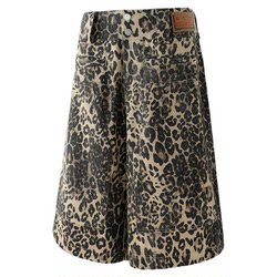 BJHG leopard print shorts men's couple cropped pants BJHG leopard print shorts men's couple cropped pants
